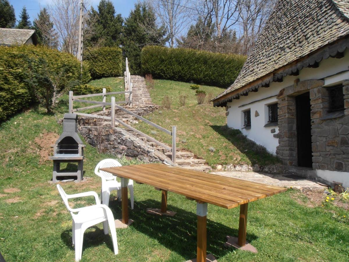 Chalet Avec Vue Panoramique Sur Le Plomb Du Cantal Vila Saint-Jacques-des-Blats Exterior foto